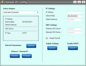 Simple IP Config - náhled