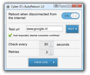 Cyber-D's AutoReboot - náhled