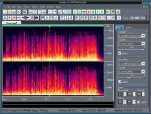 Dexster Audio Editor - náhled