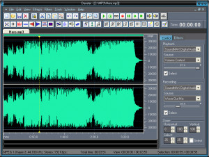 Dexster Audio Editor - náhled