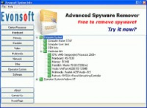 Evonsoft SysInfo - náhled