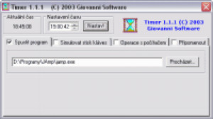 Timer - náhled