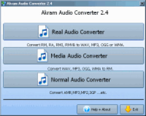 Akram Audio Converter - náhled