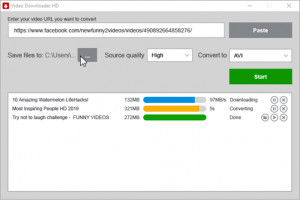 Video Downloader HD - náhled