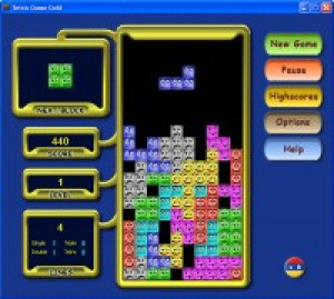 Tetris Game Gold - náhled