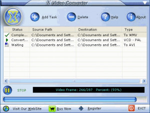 Advanced X Video Converter - náhled