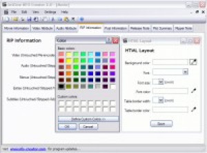 ArtCine NFO Creator - náhled