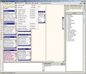 Text Block Writer - náhled