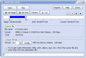 Audio File Cutter - náhled