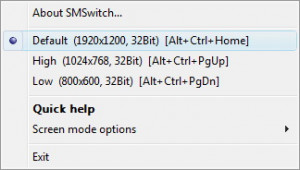 Screen Mode Switch - náhled