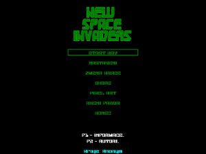 New Space Invaders - náhled