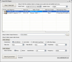 Freez DVD Ripper - náhled
