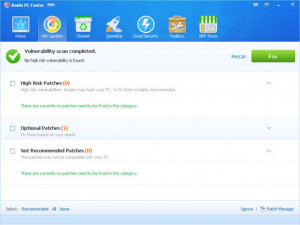 Baidu PC Faster - náhled