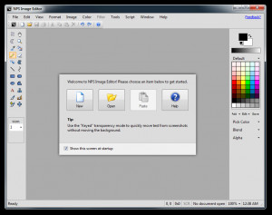 NPS Image Editor - náhled