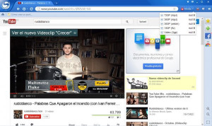Baidu Spark Browser - náhled