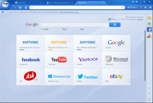 Baidu Spark Browser - náhled