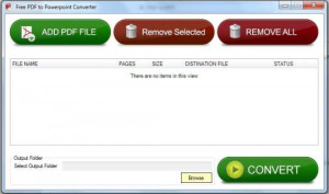 Free PDF to Powerpoint Converter - náhled