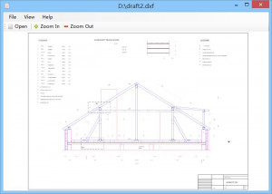 DXF Viewer - náhled
