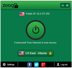 ZoogTV VPN - náhled