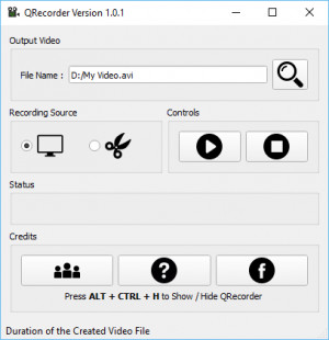 QRecorder - náhled