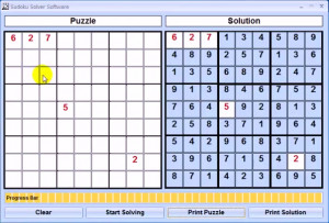 Sudoku Solver Software - náhled