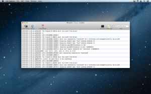 iOS Console - náhled