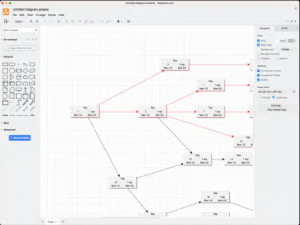 draw.io Desktop - náhled
