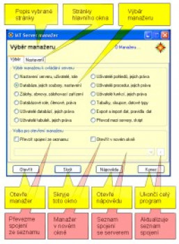 MT Server Manager - náhled