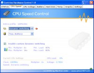 Notebook Hardware Control - náhled