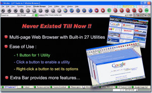 27 Tools-in-1 Wichio Browser - náhled