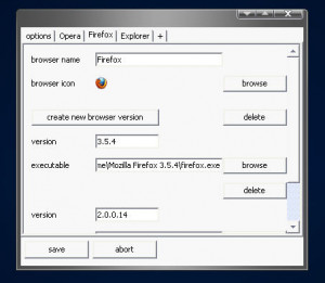 BrowserChooser - náhled
