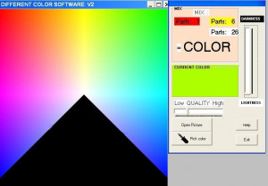 Different Color Software - náhled