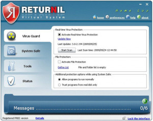 Returnil System Safe - náhled