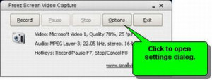Freez Screen Video Capture - náhled