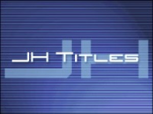 JH Titles TrueType Font - náhled