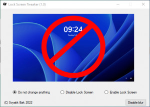 LockScreenTweaker - náhled
