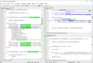 Notepad Next - náhled