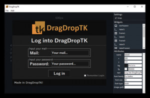 DragDropTK - náhled
