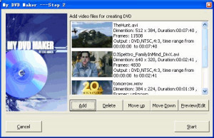 My DVD Maker - náhled