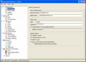 Ocean Mail Server - náhled