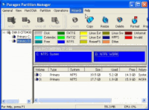 Paragon Hard Disk Manager - náhled