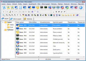 Remote Administrator Control - náhled