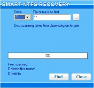 Smart NTFS Recovery - náhled