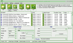 4Musics OGG to MP3 Converter - náhled
