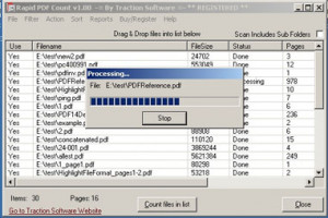 Rapid PDF Count - náhled