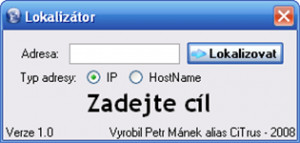Lokalizátor - náhled