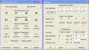 Real Temp - náhled
