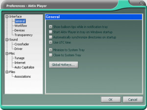 Aktiv Player - náhled