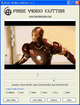 Free Video Cutter - náhled