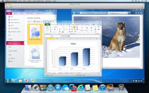 VMware Fusion - náhled